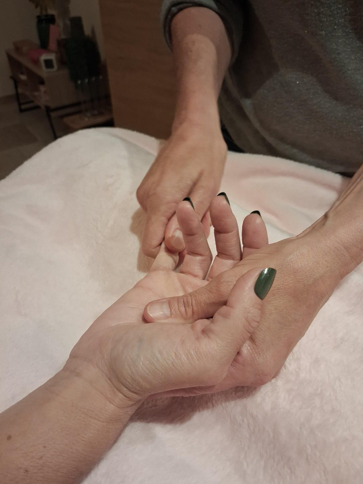 Réflexologie palmaire